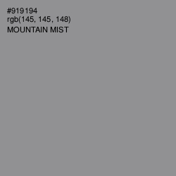 #919194 - Mountain Mist Color Image